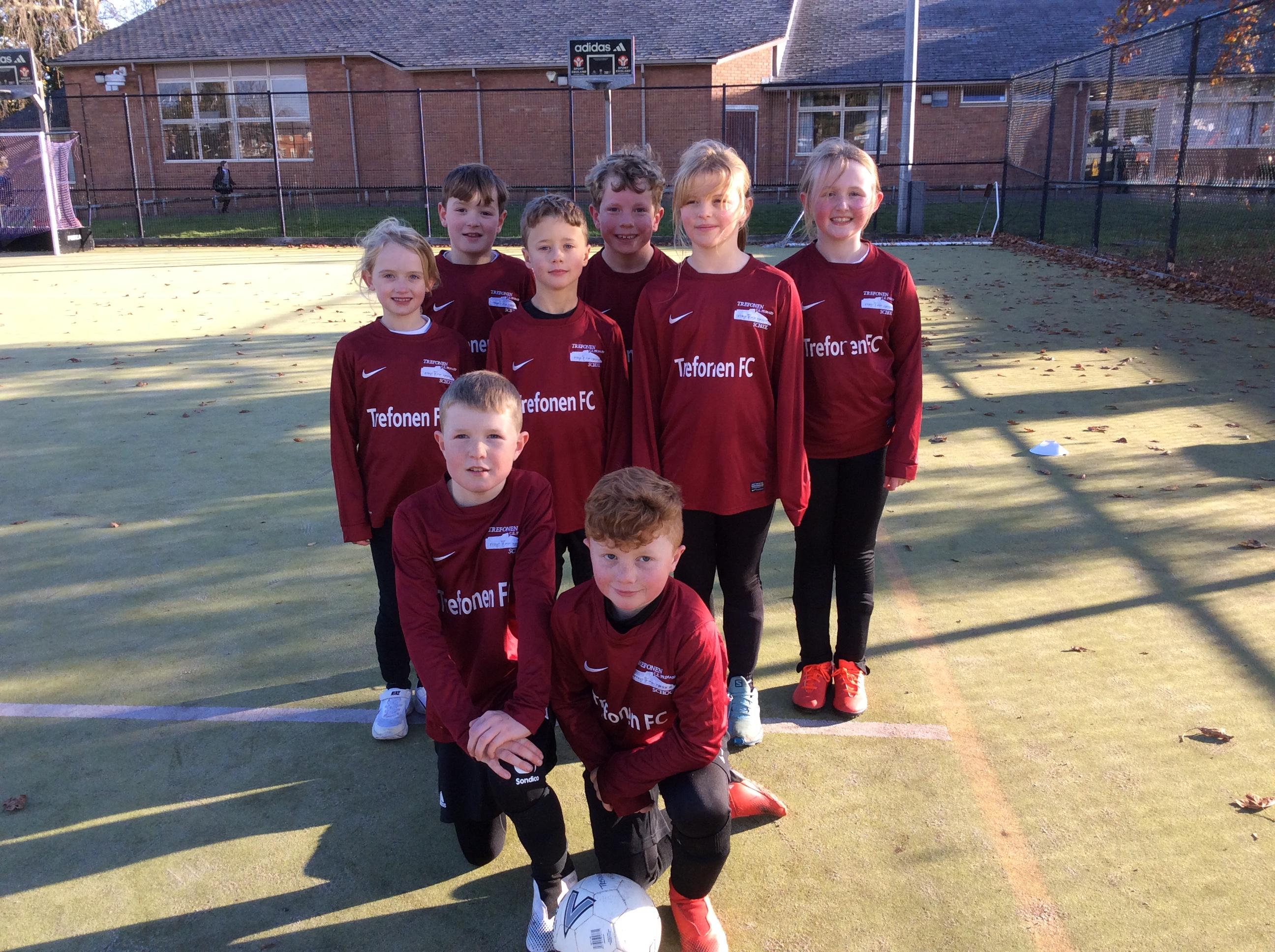 Year 3/4 football team